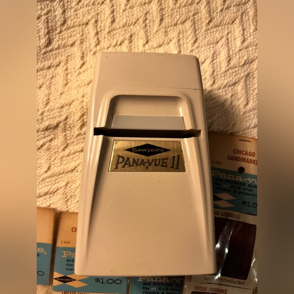 Vintage Sawyers Pana-Vue 2×2 Slide Viewer With l Slides - Picture 8 of 8